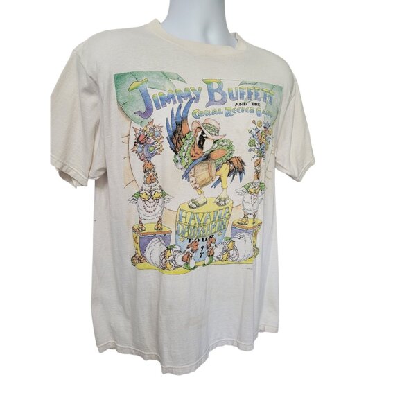 Unbranded Other - Vintage Jimmy Buffett Shirt Mens L 1997 Havana Daydreamin Murina